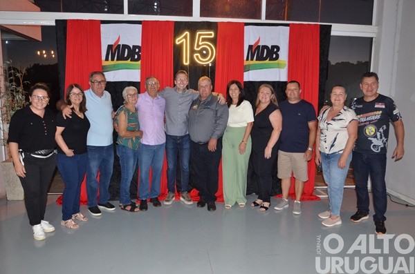 MDB realiza encontro regional em Seberi com a presença de Gabriel Souza