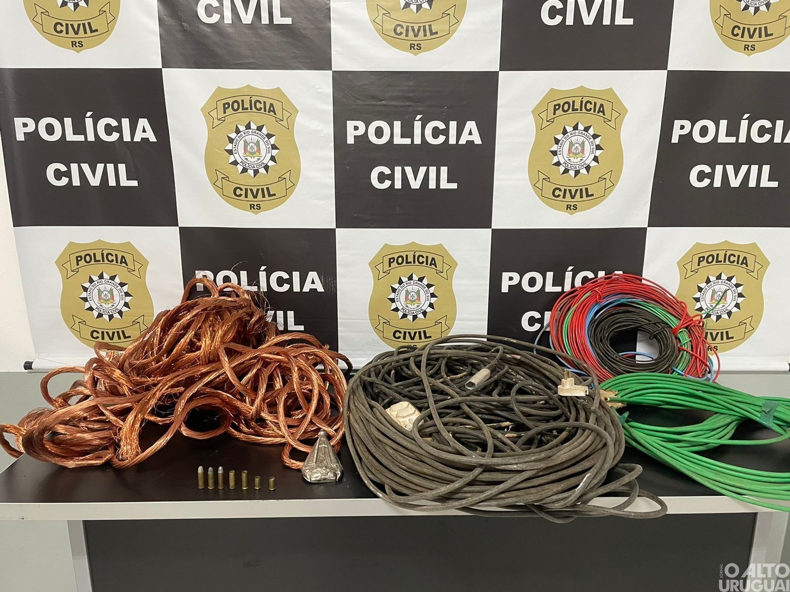 Operação Reciclagem: duas pessoas são presas por furto e receptação de alumínios em FW