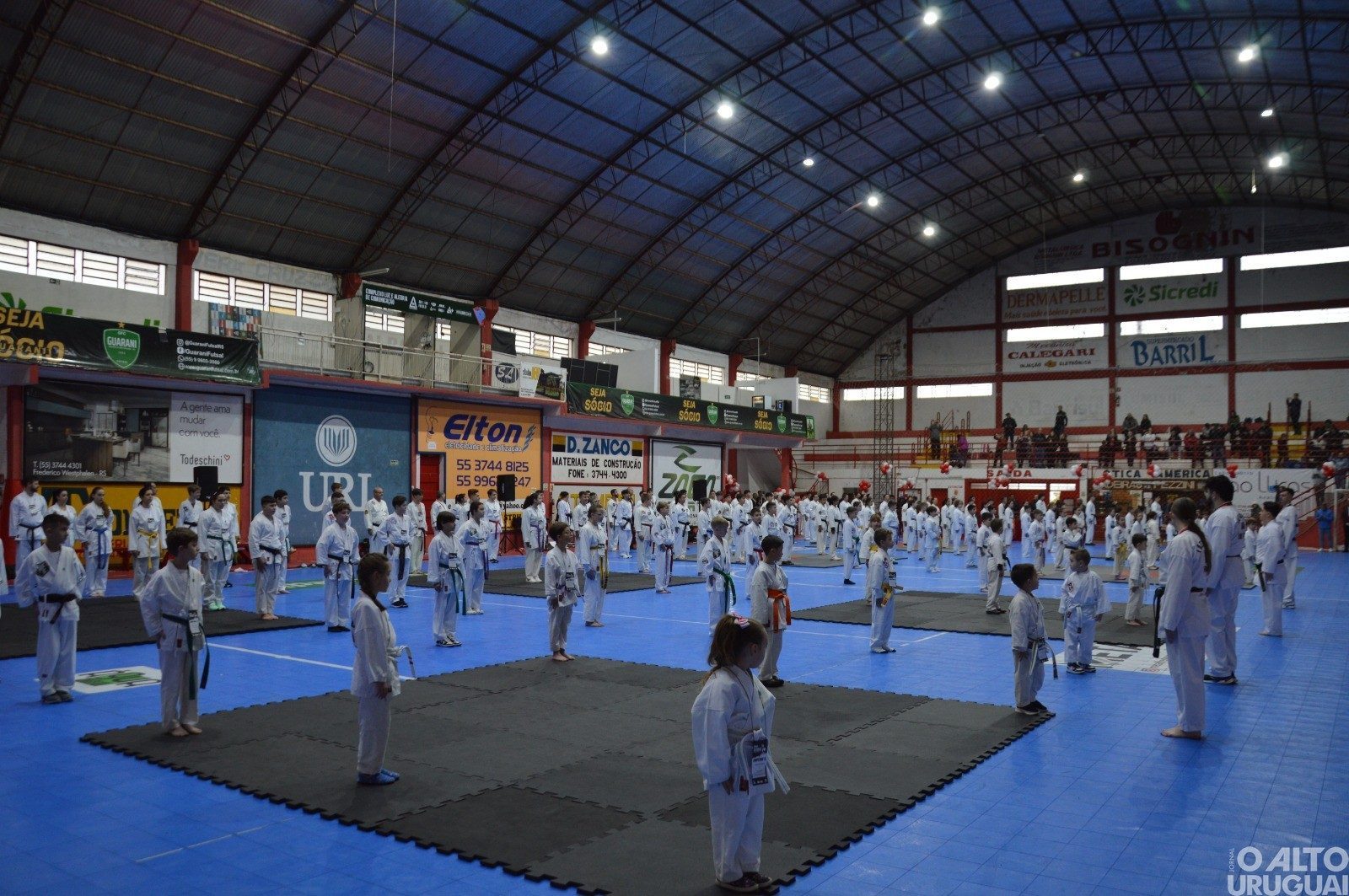 Torneio Estadual de Taekwondo reúne 300 atletas em FW