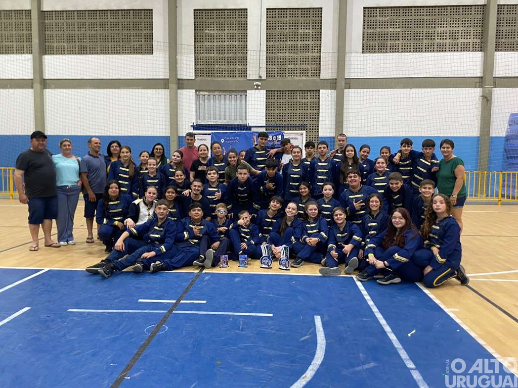 Banda Marcial Fortaleza do Alto Uruguai de Seberi é campeã de competição