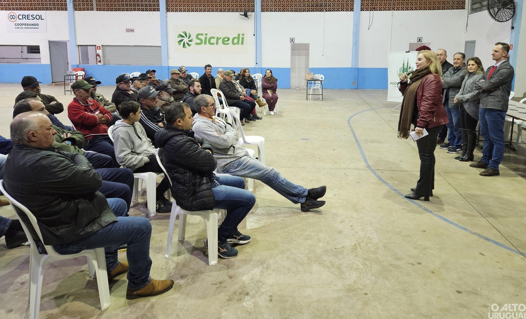 Vereadores de FW visitam comunidade de Pedras Brancas