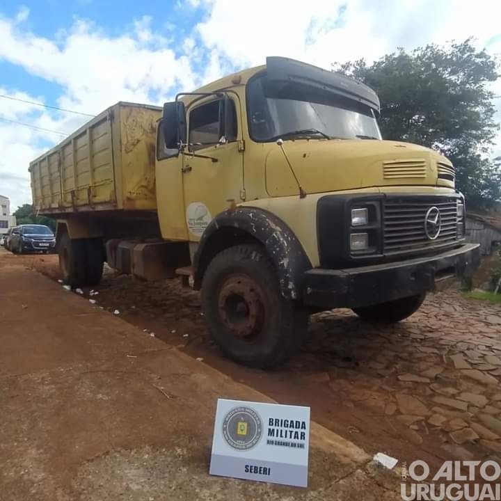 Homem é preso após furtar caminhão em Seberi
