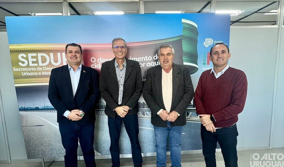 Prefeito de Planalto busca investimentos na capital do Estado