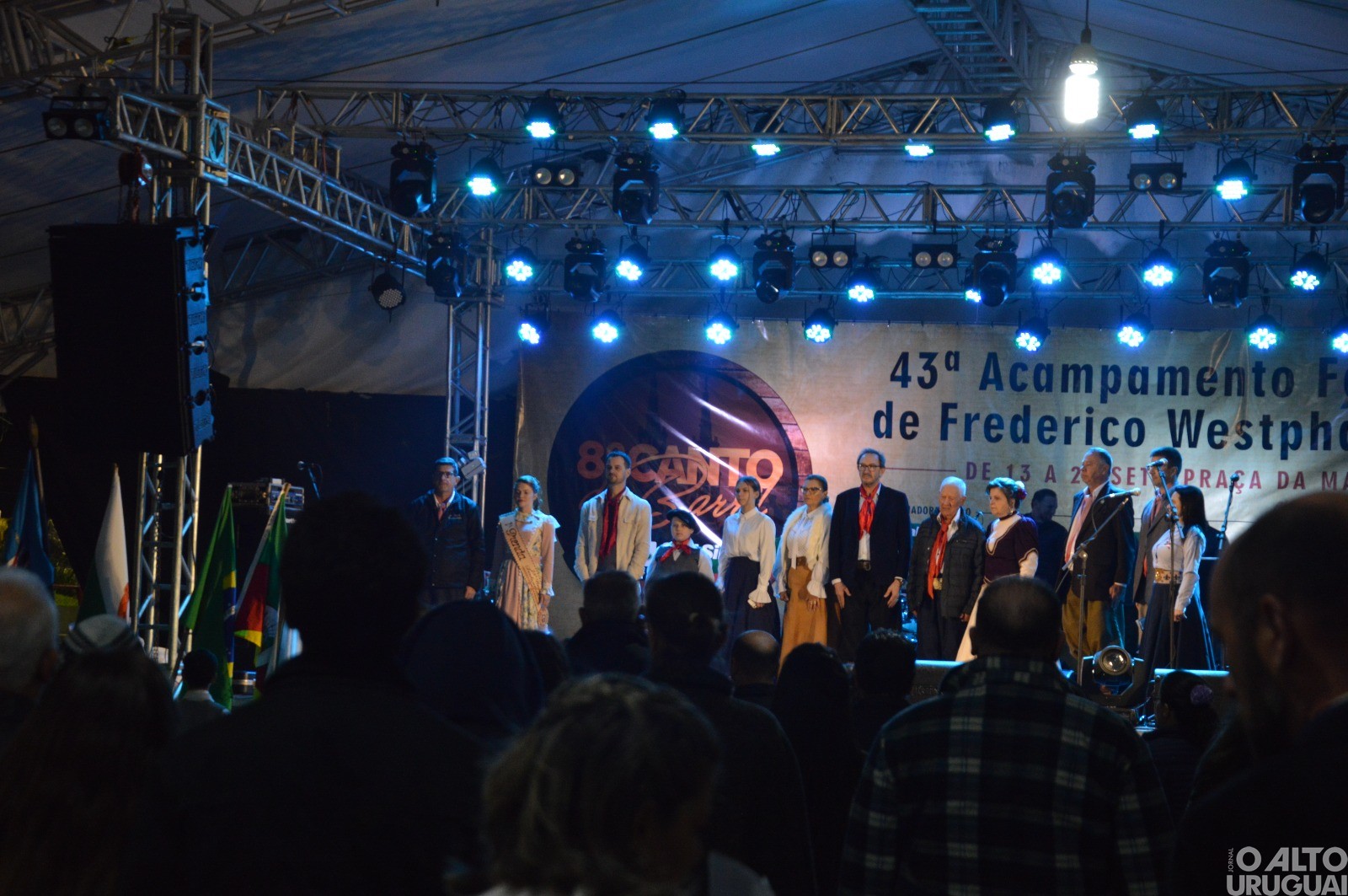 Abertura oficial do 43º Acampamento Farrapo de FW é realizada