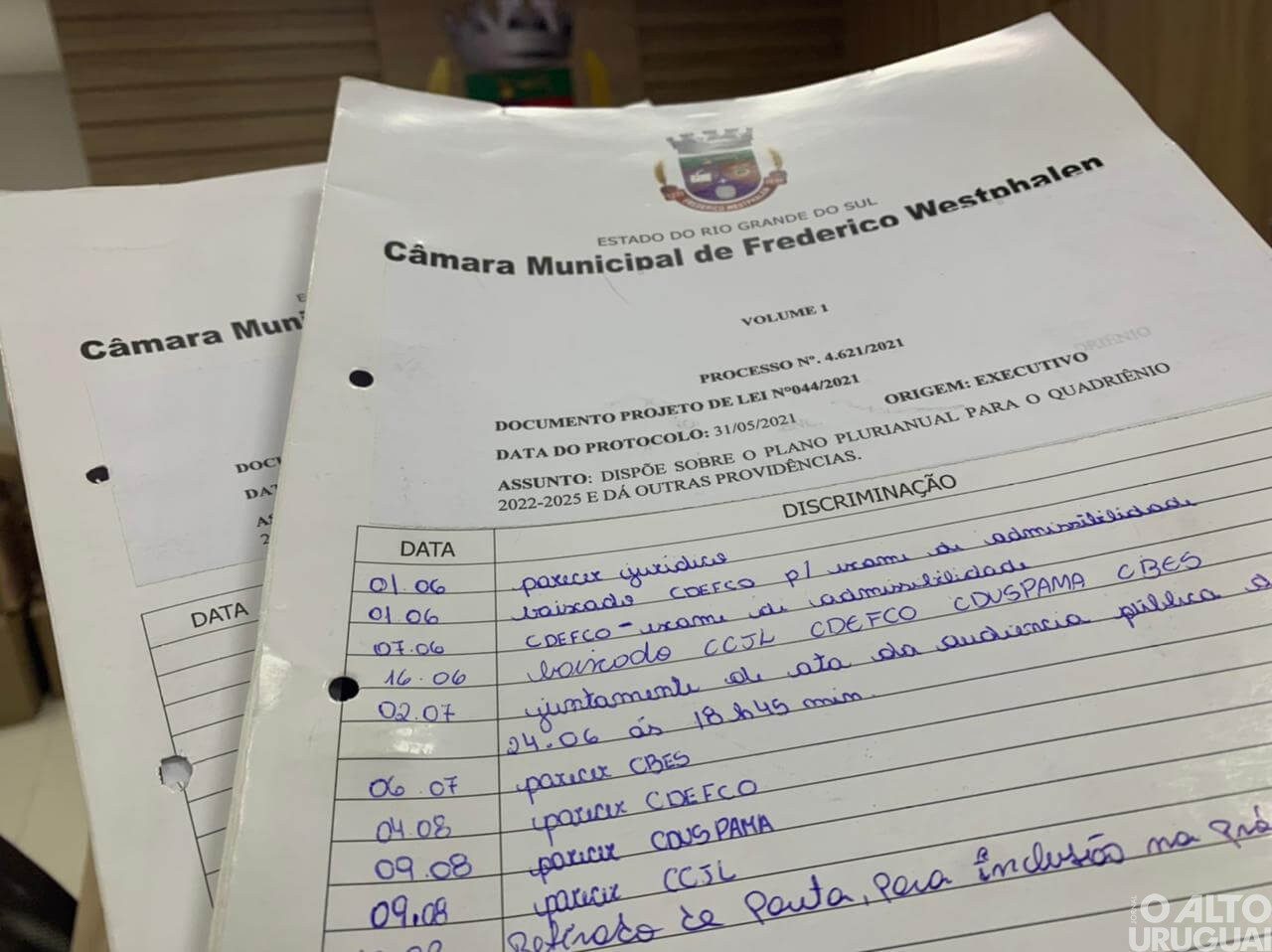 PPA de FW é retirado de pauta e deve ser votado na próxima semana