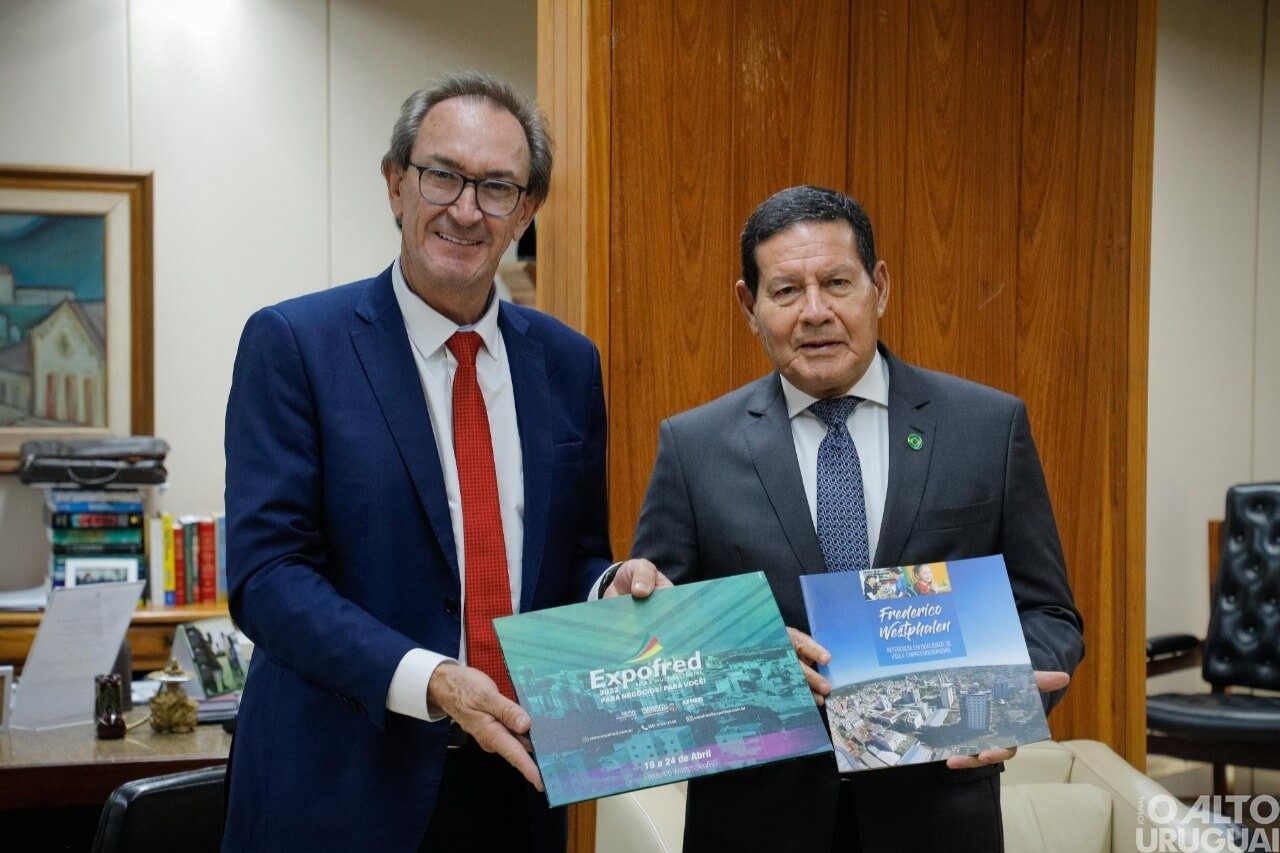 Mourão confirma presença na Expofred 2022