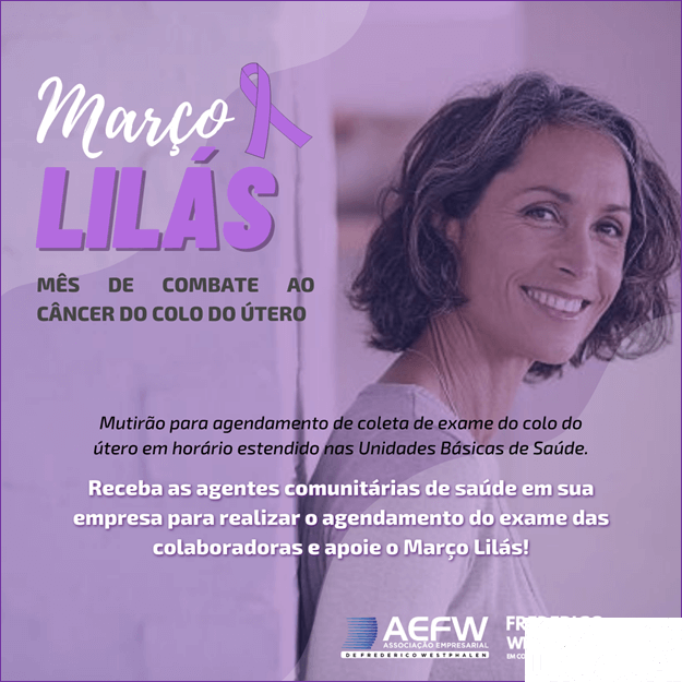 Março Lilás terá ações em FW
