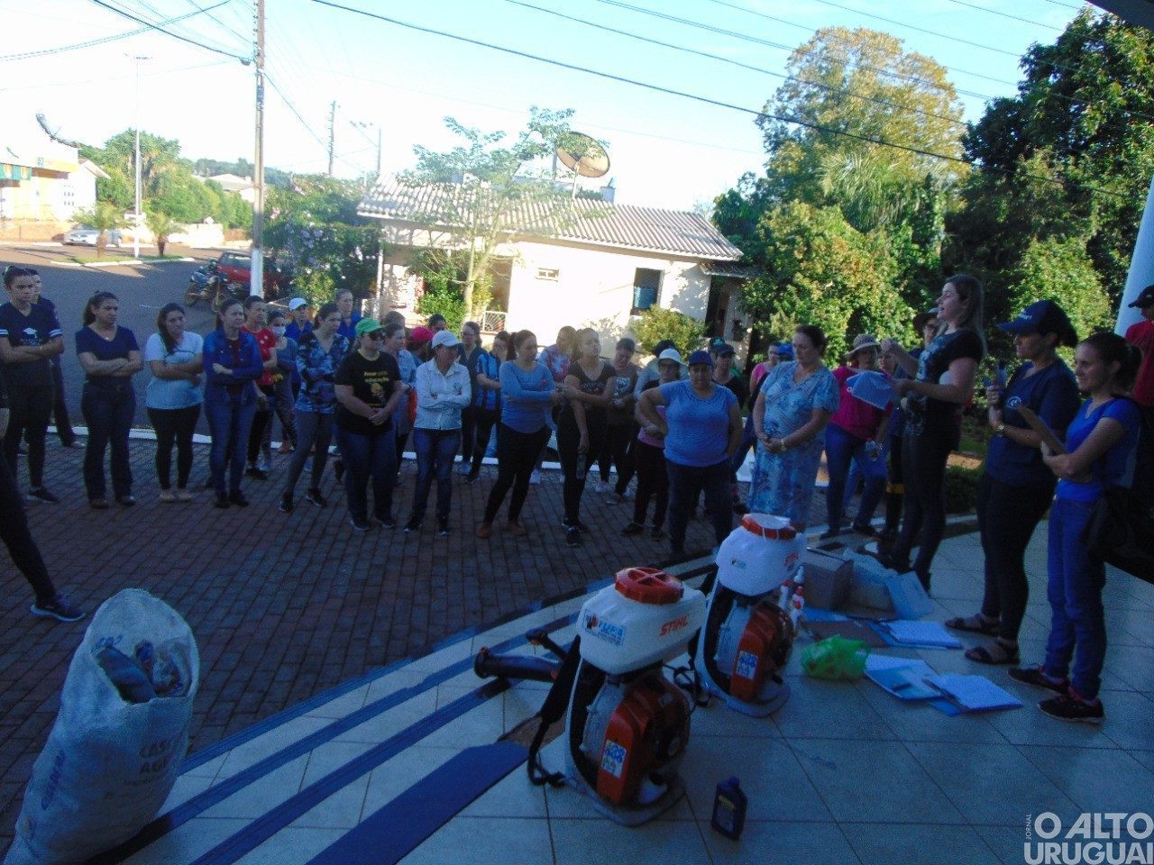 População de Cristal do Sul se mobiliza no combate à dengue