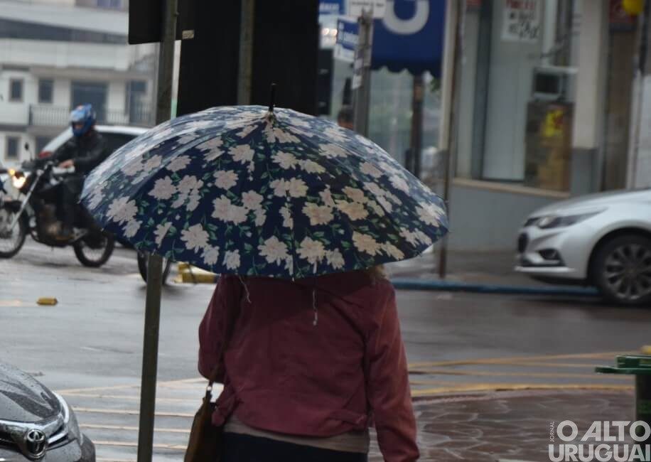 Depois da chuva, o frio intenso