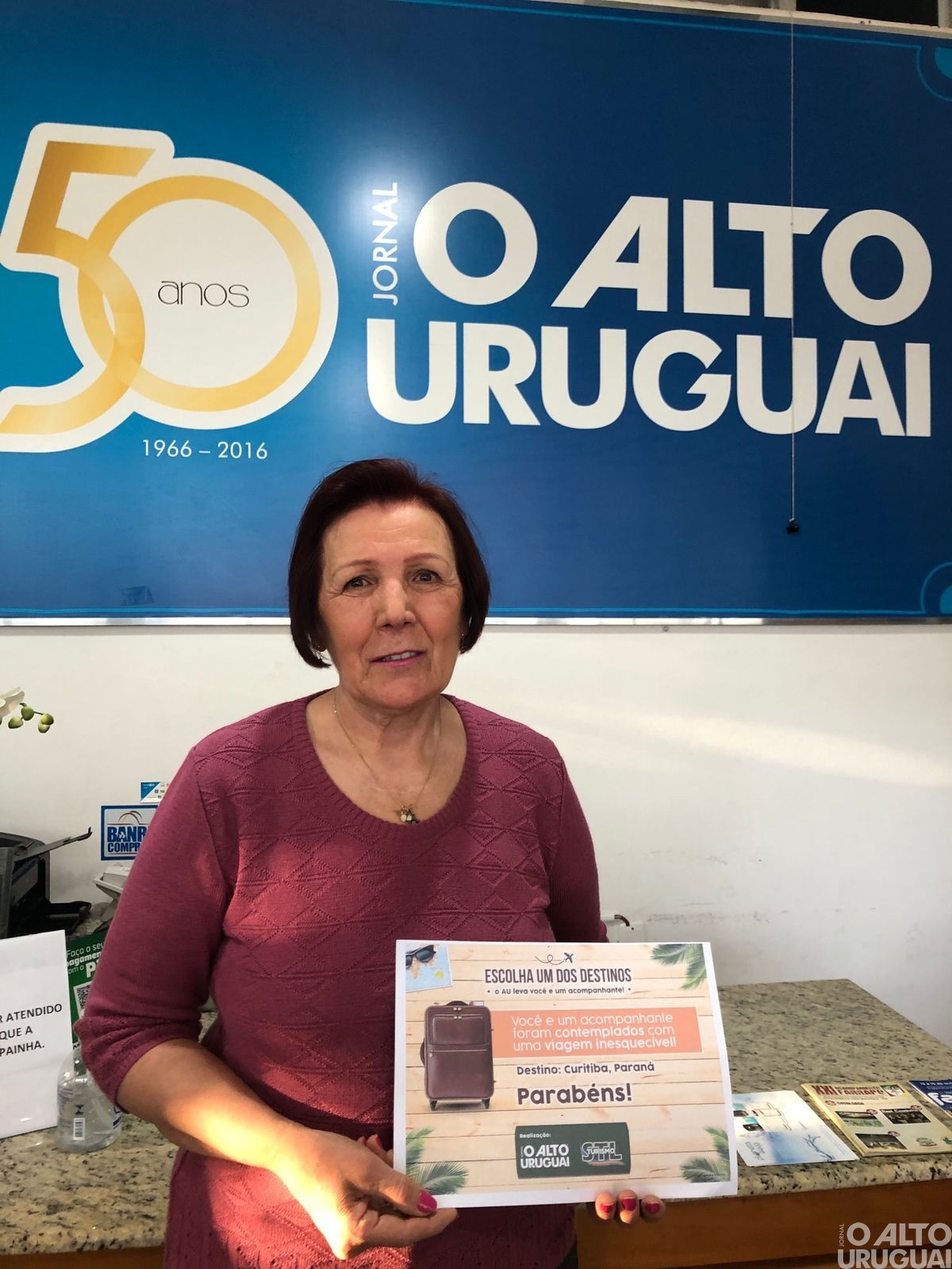 Assinante de mais de 10 anos do AU ganha sorteio
