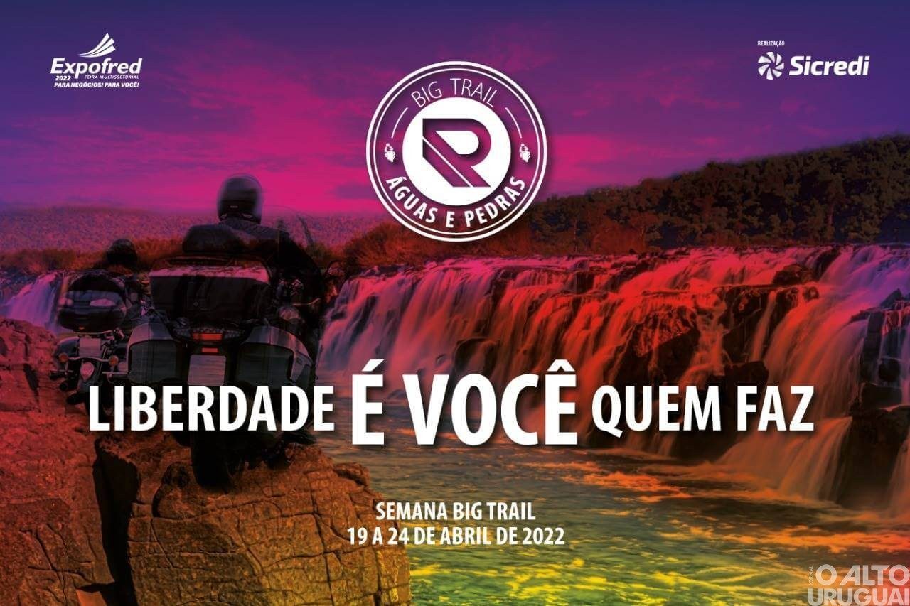 Expofred terá Semana Big Trail Rota Águas e Pedras