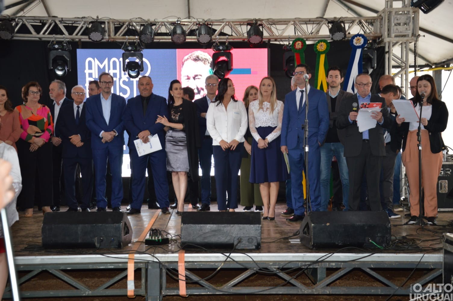 Abertura oficial da Facipal é marcada por anúncios de melhorias para Palmitinho