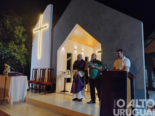 Inaugurado oratório de Nossa Senhora da Salete em FW