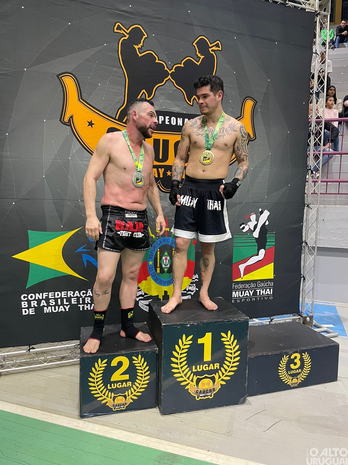 Lutadores de FW ganham vaga para disputar Campeonato Brasileiro de Muay Thai