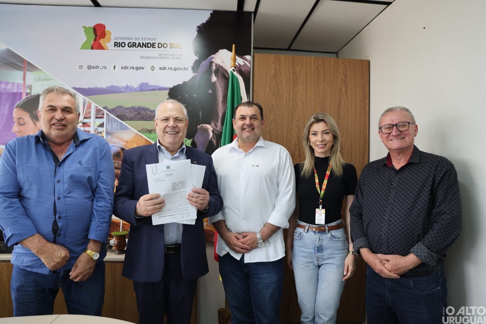 Prefeitura de Planalto firma convênios para aquisição de insumos agrícolas