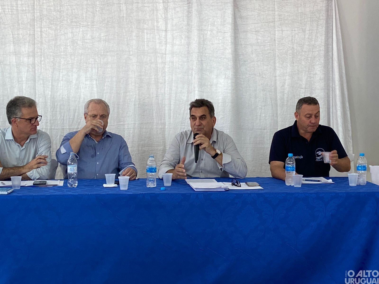 Reunião da Amzop é realizada durante Feira do Peixe de Taquaruçu do Sul