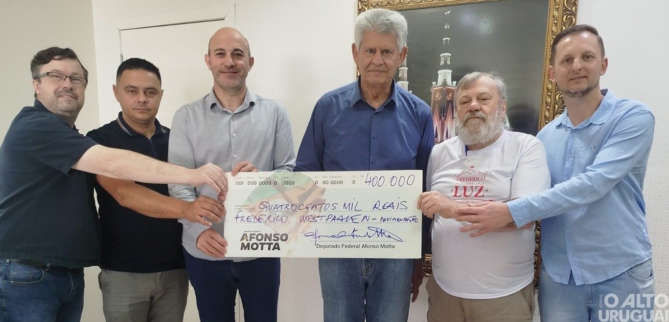 Deputado Afonso Motta destina R$ 400 mil a FW