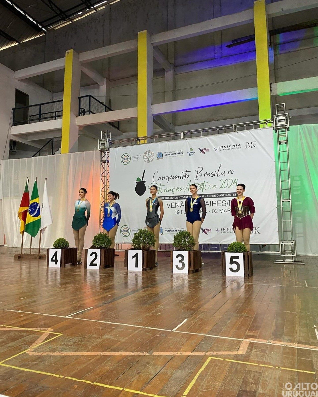 Magia da Patinação estreia com pódios no Campeonato Brasileiro