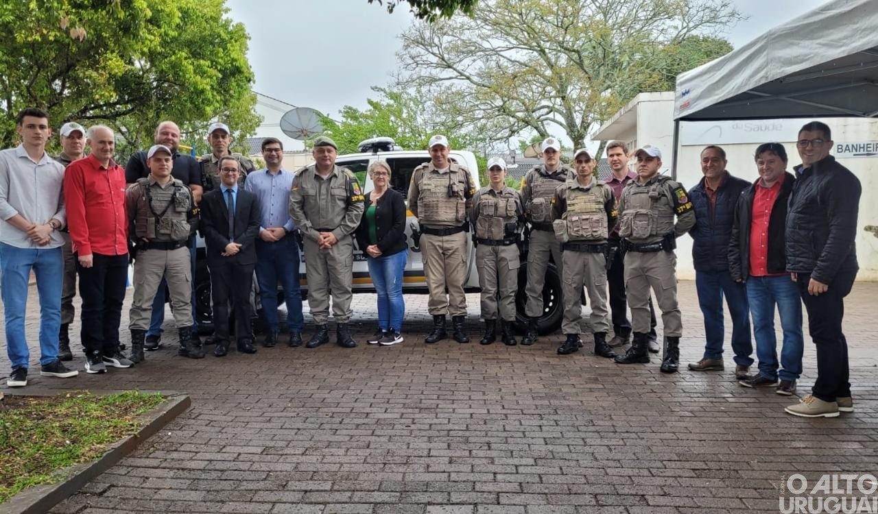 Brigada Militar de Rodeio Bonito recebe nova viatura
