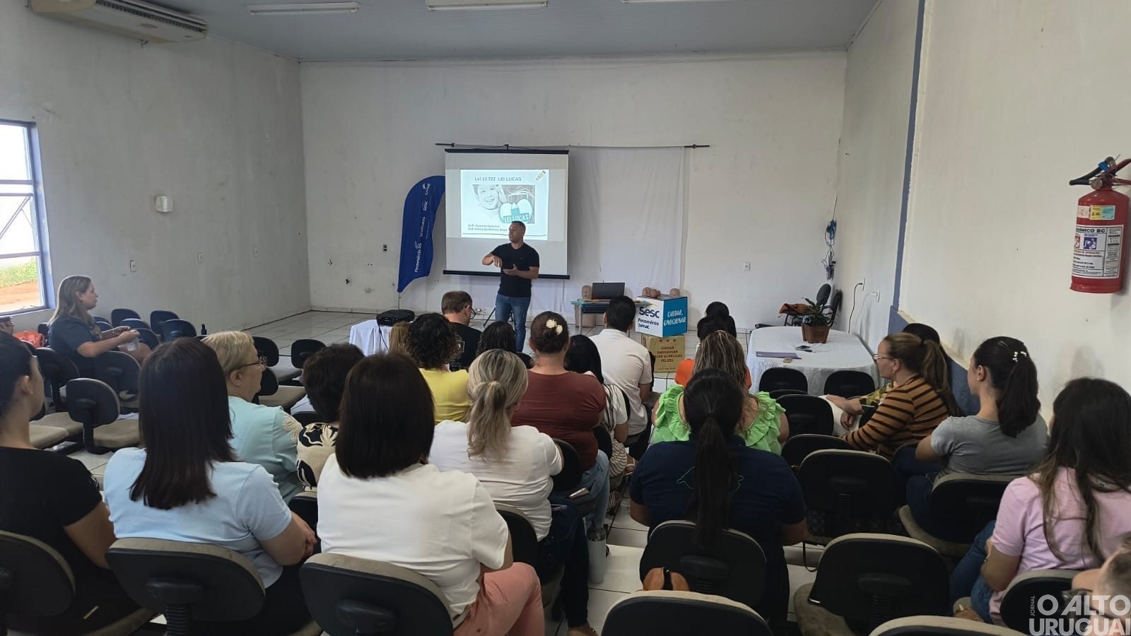 Formação sobre a Lei Lucas capacita educadores de Jaboticaba para atuação em primeiros socorros nas escolas