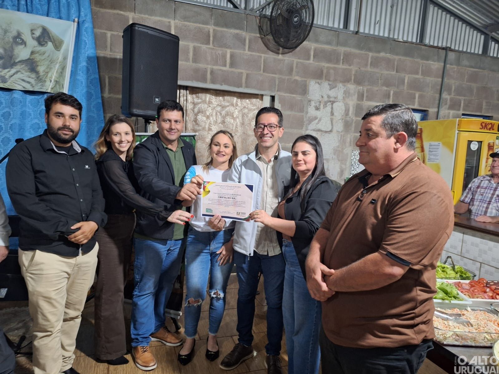 Cristal do Sul recebe R$ 100 mil para a saúde e bem-estar animal