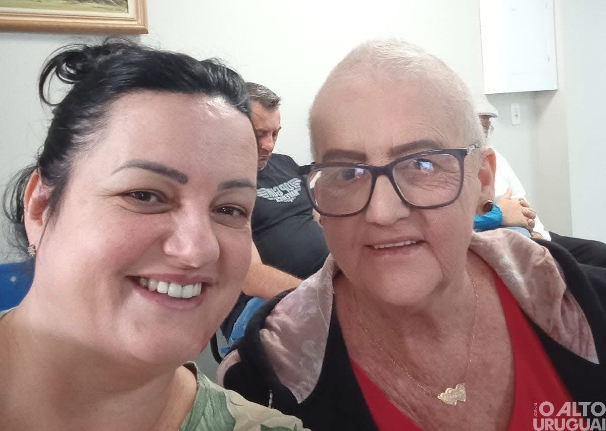 A caminhada de Marcia Vedana contra o câncer de mama