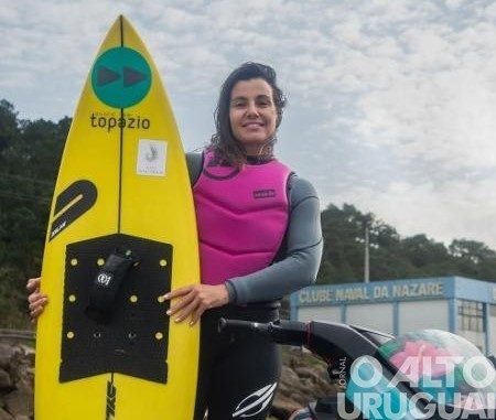 Michaela Fregonese faz história ao surfar a maior onda já encarada por uma mulher em Jaws