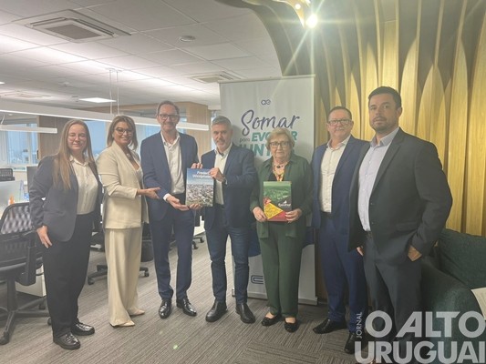 Comitiva representando a Expofred realiza visitas em Porto Alegre