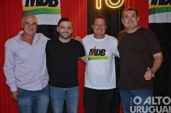 MDB realiza encontro regional em Seberi com a presença de Gabriel Souza