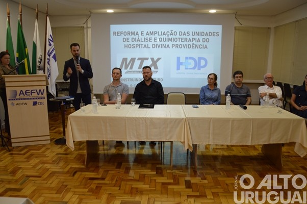 Assinado contrato entre empresa e HDP para a construção da Oncologia