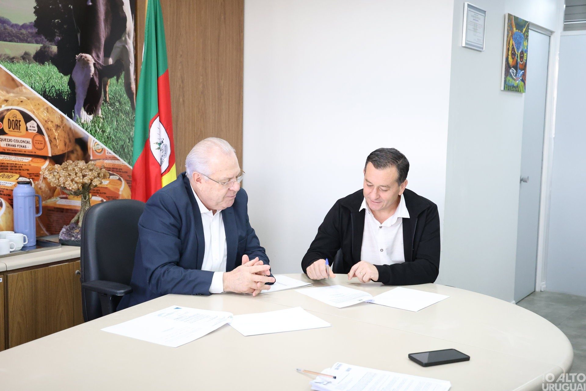 Prefeito de Novo Tiradentes cumpre agenda em Porto Alegre