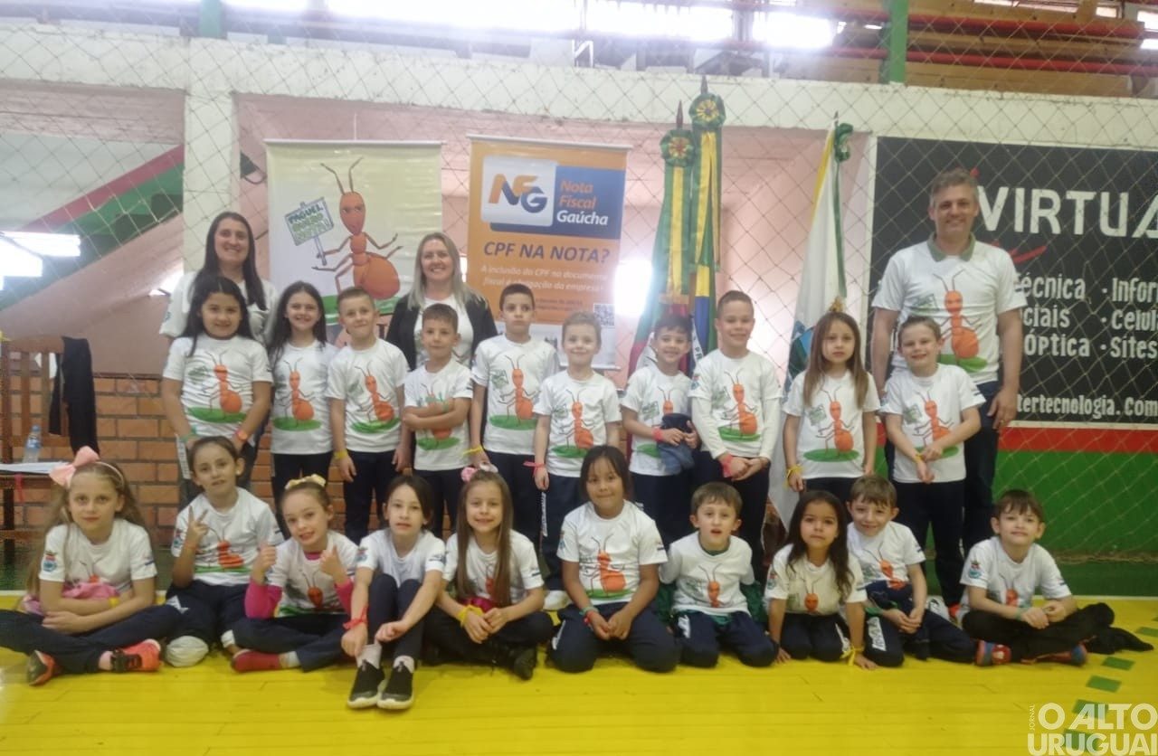 Alunos de Planalto participam da Gincana Cidadão do Amanhã