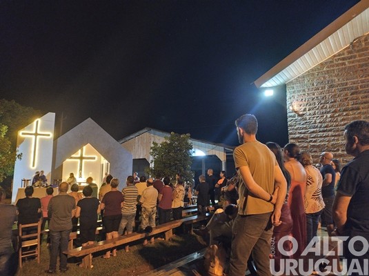 Inaugurado oratório de Nossa Senhora da Salete em FW