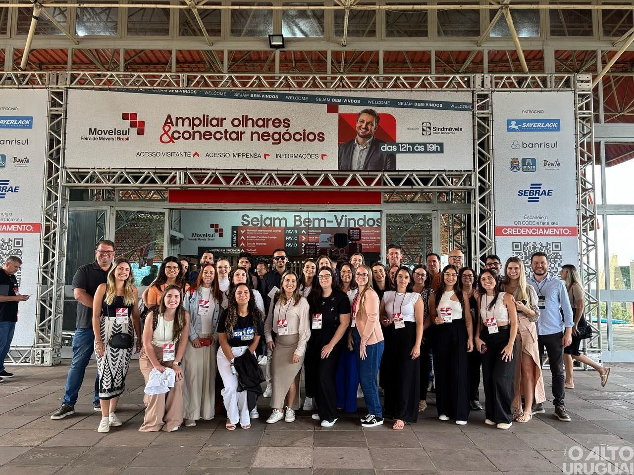 Empresários da região participam de Missão Empresarial na Feira Movelsul
