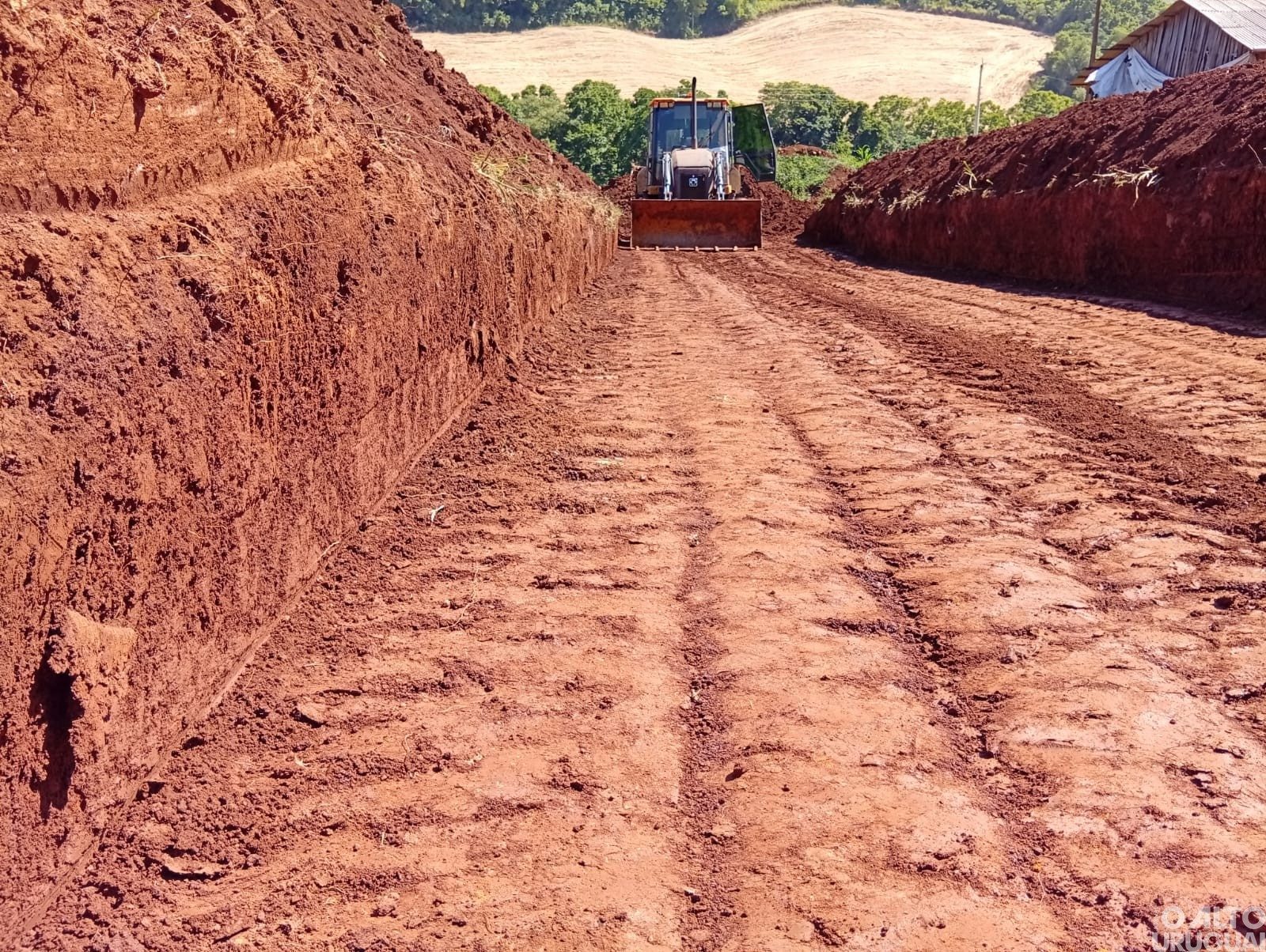 Prefeitura de Novo Tiradentes oferece apoio para produção de silagem de milho