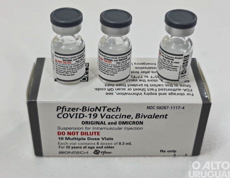 Dose bivalente é recomendada para população acima de 18 anos