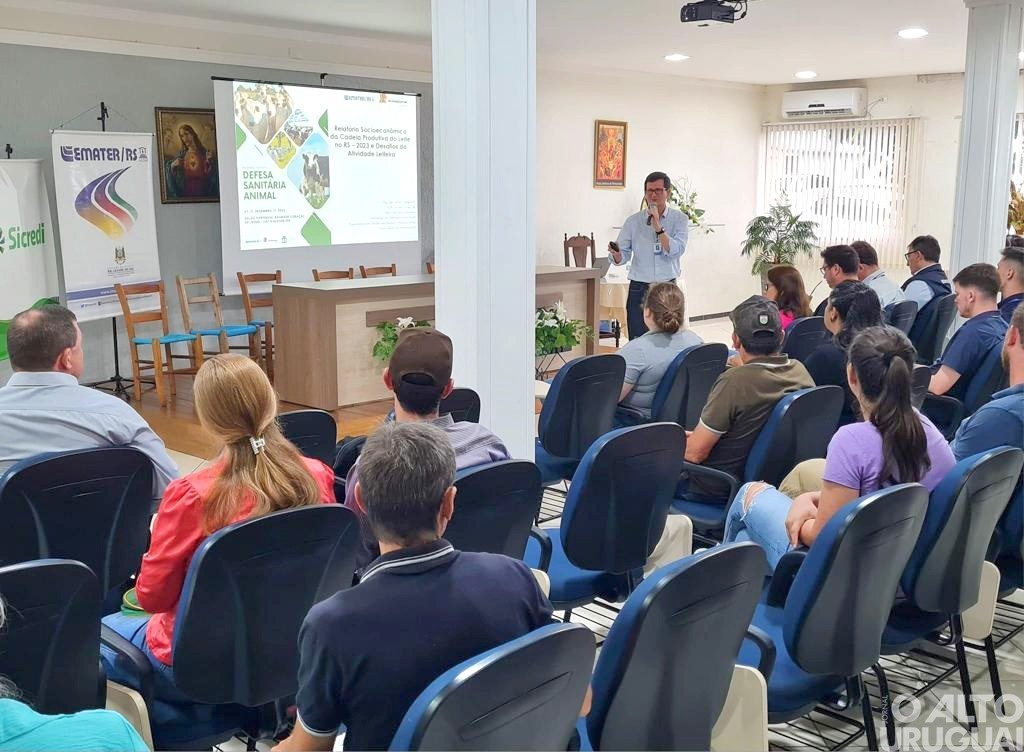 Defesa Sanitária Animal é tema de reunião em Vista Alegre