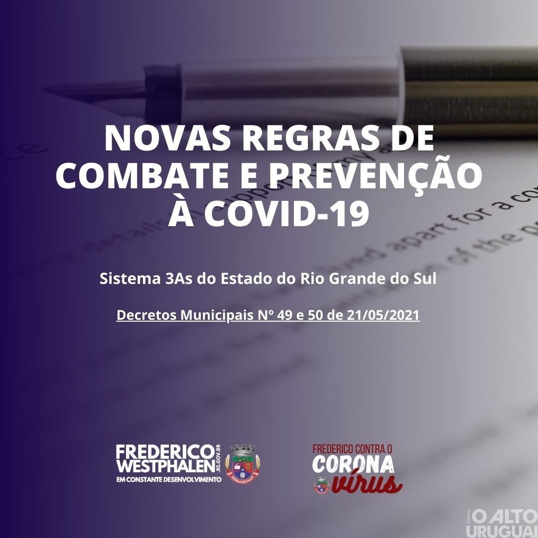 Prefeitura de FW divulga regras para controle da pandemia