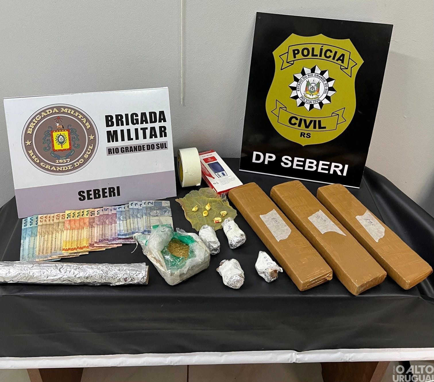 BM e Polícia Civil cumprem mandado de busca e apreensão em Seberi