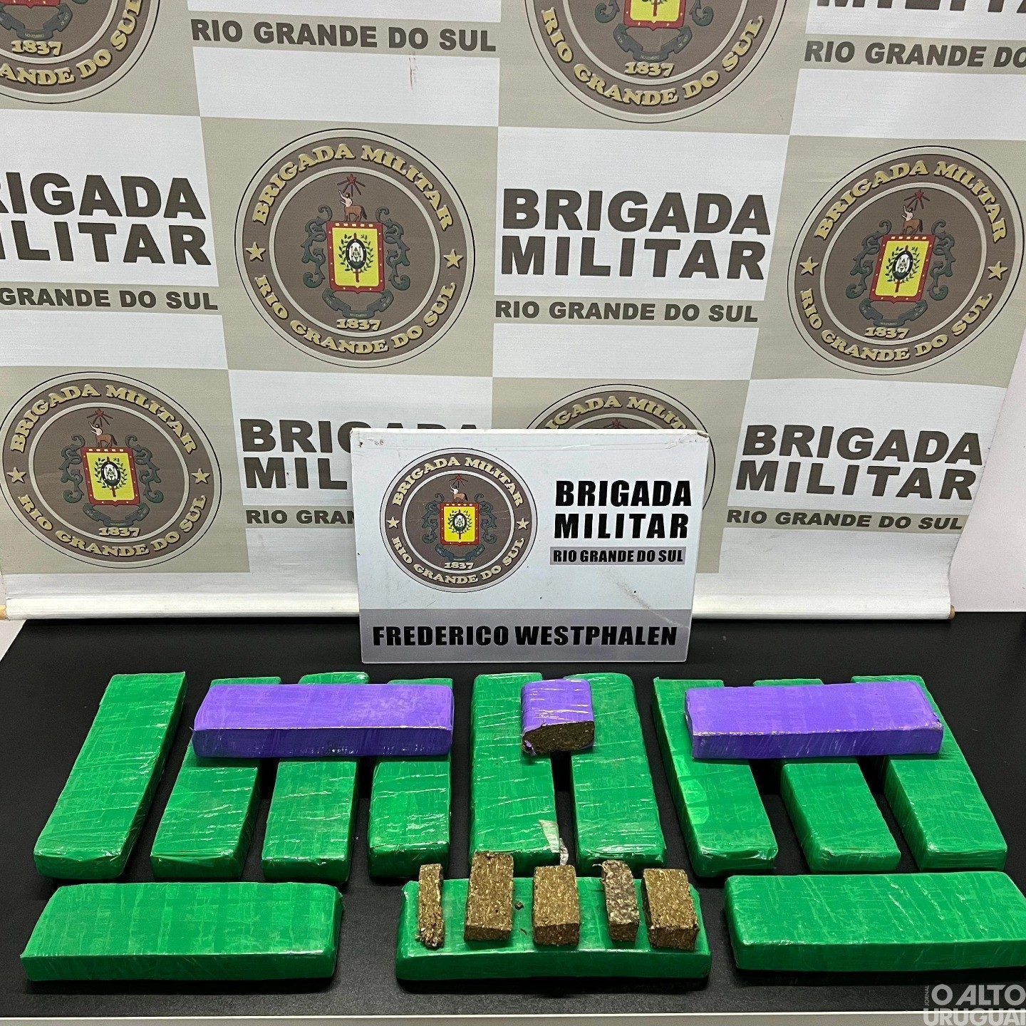 BM prende homem por tráfico de drogas em FW