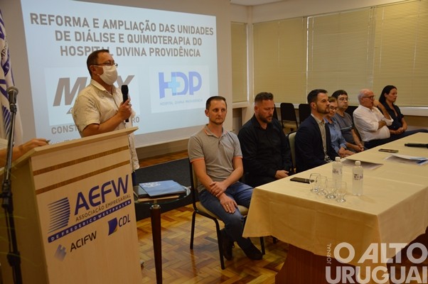 Assinado contrato entre empresa e HDP para a construção da Oncologia