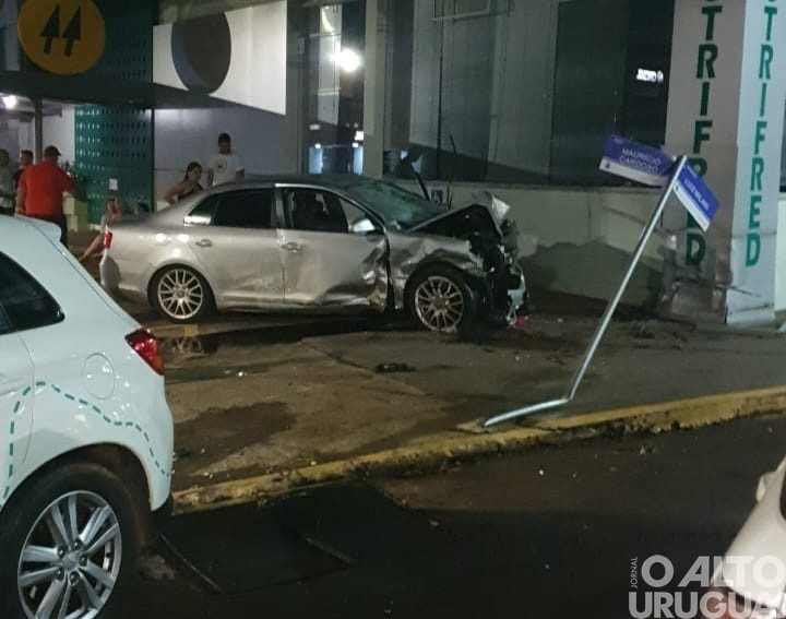 Registrado acidente no centro de FW