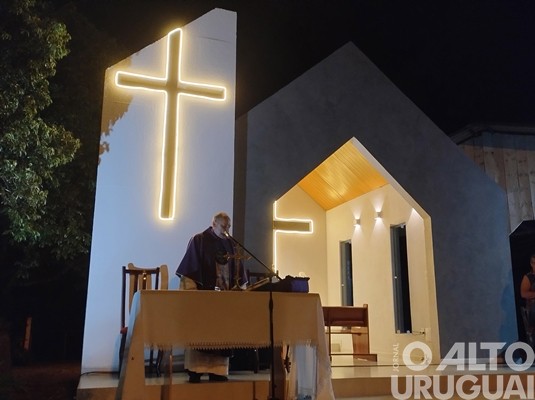 Inaugurado oratório de Nossa Senhora da Salete em FW