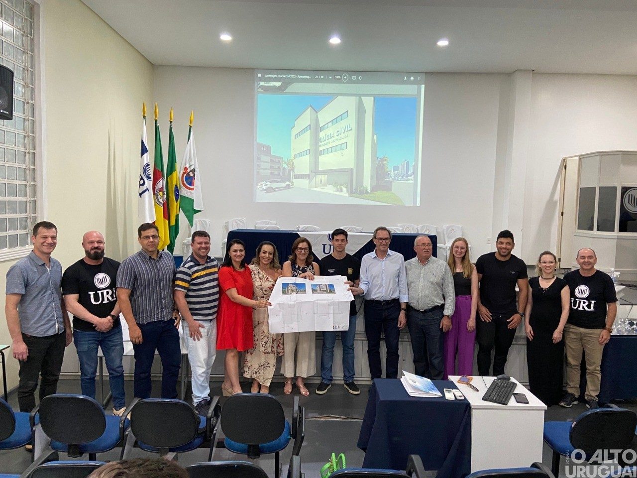 Apresentado anteprojeto de novo prédio da Delegacia