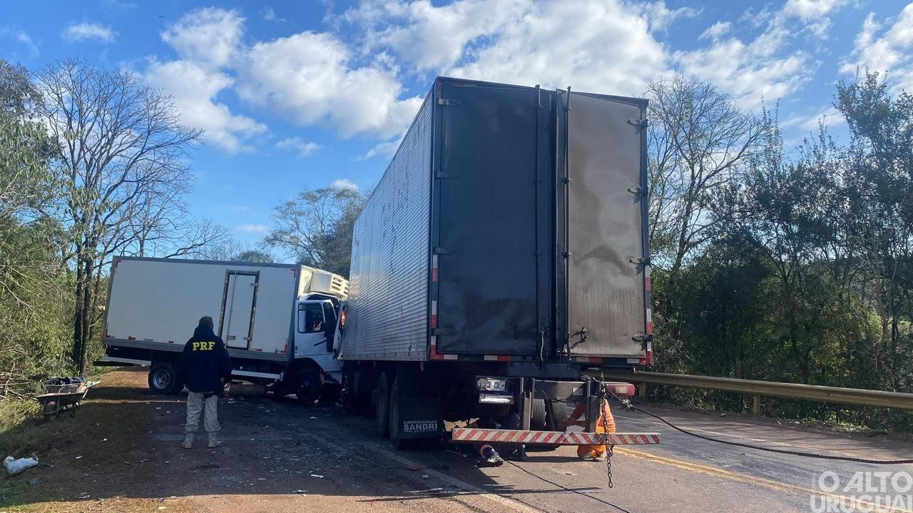 Motorista de empresa de Rodeio Bonito morre em acidente na BR-386