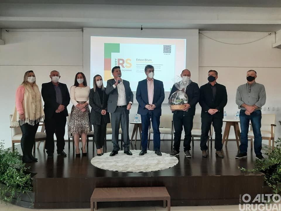 Edson Brum participa de encontro com empresários em Seberi