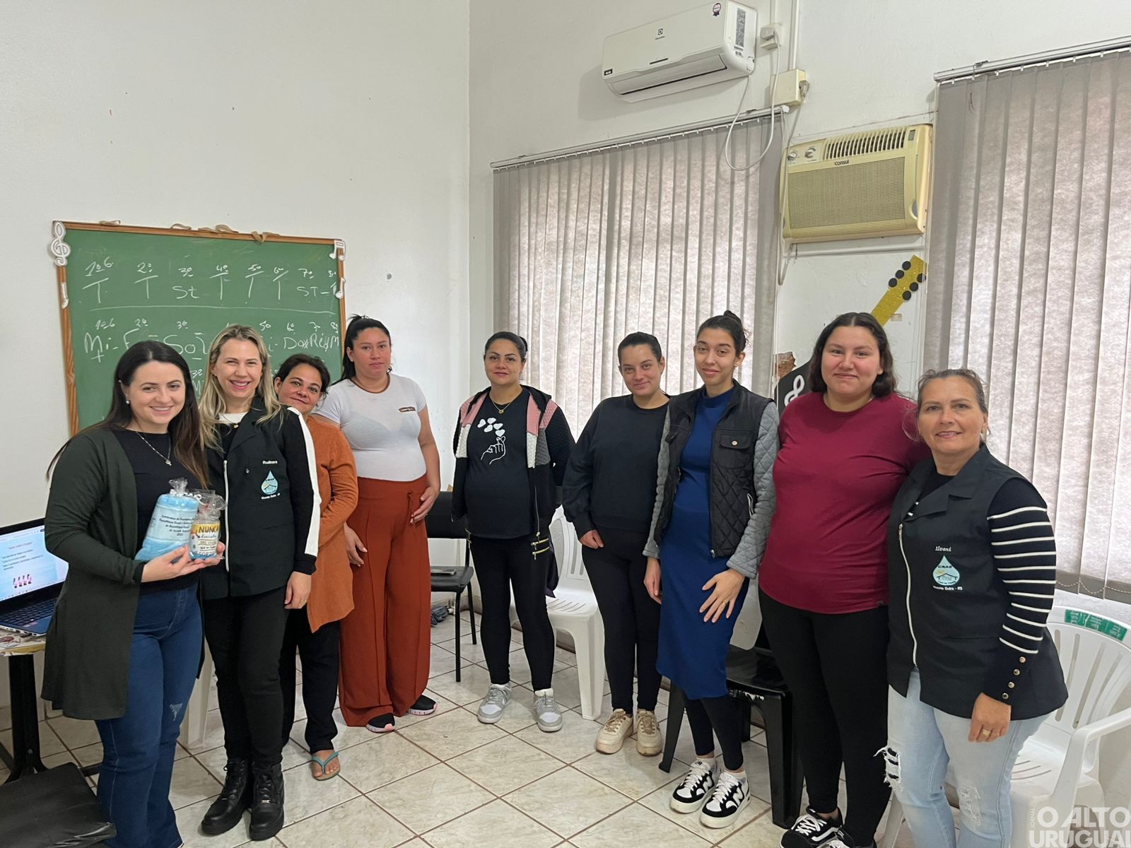 Cras de Vicente Dutra promove 4º encontro do Grupo de Gestantes
