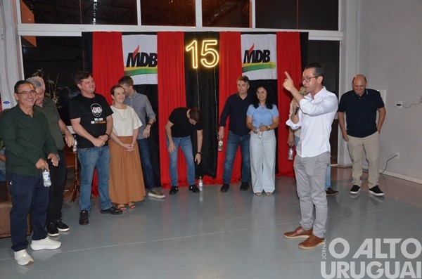 MDB realiza encontro regional em Seberi com a presença de Gabriel Souza