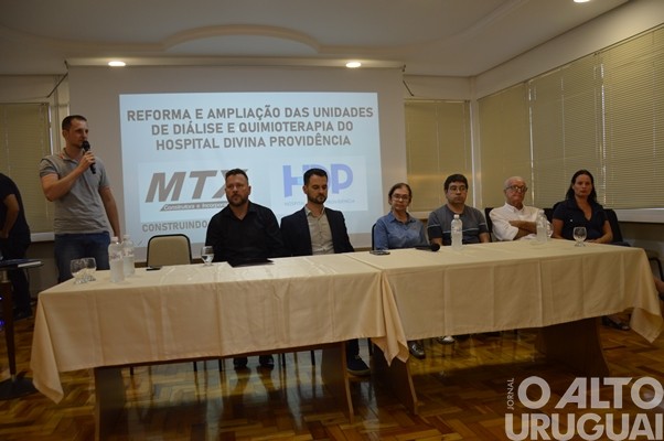 Assinado contrato entre empresa e HDP para a construção da Oncologia