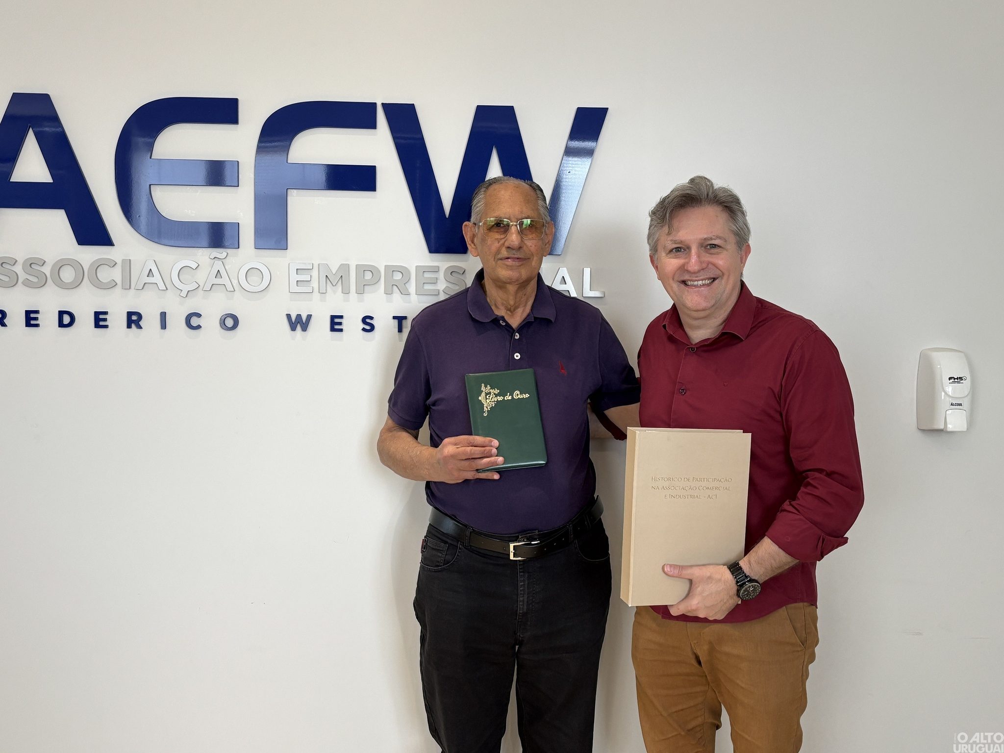 AEFW realiza encontro especial com o empresário Jayme José Locatelli